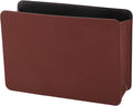 Car Trash Can Car Door Back Seats 7.9" Length 2.8" Width 5.5" Height Auto Trash Bin Faux Leather Wine Red Hanging