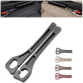 FFKQBH No Drop Seat Guard, Car Seat Gap Filler, Drop seat Gap fillers Between Seat and Console Stop Things from Dropping (Black)