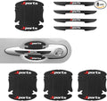 8PCS Car Door Protectors, Sports Auto Door Handle Scratch Protector, Self-Adhesive Anti-Scratch Car Doors Cup Scratchs Protector Handle Bowl Sticker, Universal for Most Cars SUVs Trucks