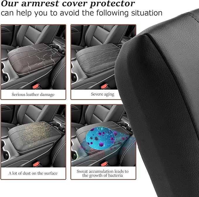 SKTU for 2025 2026 Buick Enclave Center Console Cover for 2024 2025 2026 GMC Acadia/ 2025 2026 Buick Enclave Armrest Cover GMC Acadia 2025 2026 Accessories Enclave Accessories Center Console Cushion