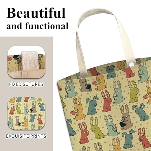 Car Trash Can, Cute Car Trash Bag, Hanging Car Organizer and Storage Bag, Trash Bin for Car Accessories, Vehicle, Travelling, Camping Cute Colorful Rabbit