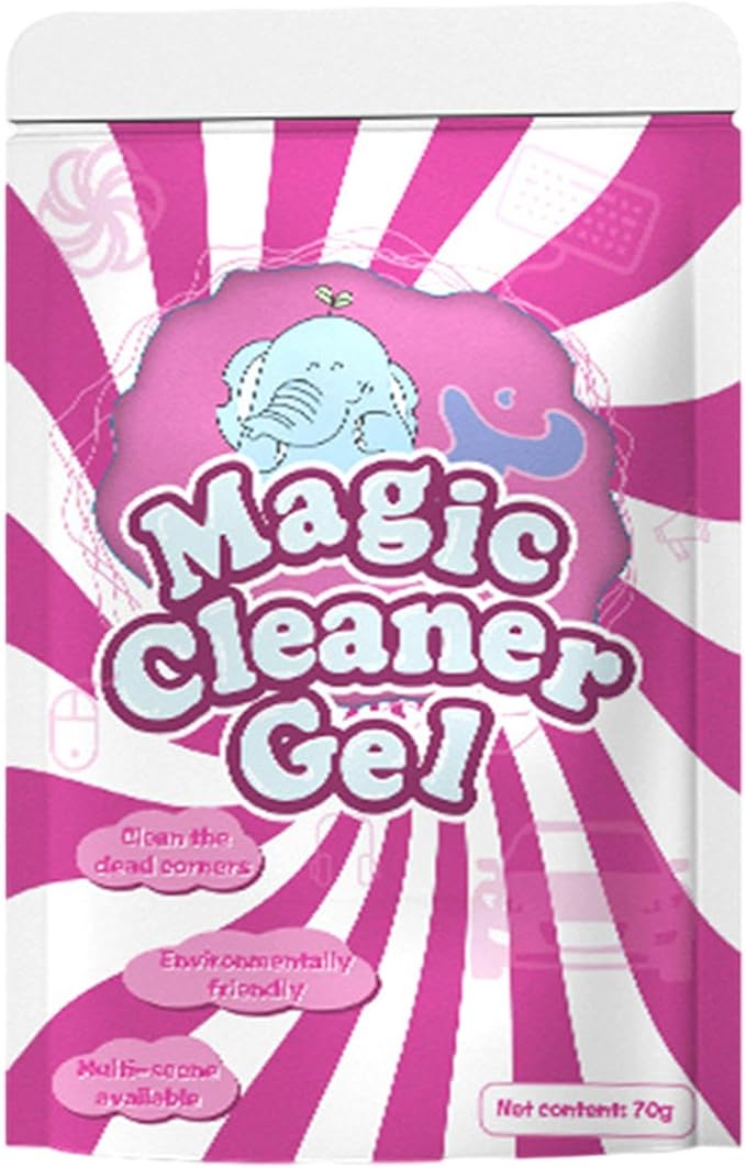 Car Cleaning Putty - Versatile Interior Cleaner and Keyboard Detailing Gel | High-Performance Slime for Car Interiors, Home, & Office Use, Easy to Use Cleaning Accessory for Dust Dirt Removal