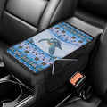 Dreaweet Aztec Car Armrest Cover with Pockets Tribal Turtle Car Accessories Armrest Seat Box Cover Protector Soft Comfortable Car Armrest Box Pad Universal Fit Most Vehicles