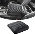 JDMCAR Armrest Cover Compatible with 2021 - 2025 2026 Ford F150 PU Leather Car Interior Accessories, Customized Anti-Scratch Leather Armrest Lid Protector Pad (Work Surface Console Only)