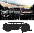 CARTIST Dash Cover fits for Honda Accord 2013 2014 2015 2016 2017 (LX, Sport, EX, EX-L, & Touring) Dashboard Cover Mat Non-Slip Carpet Sunshield Glare UV Rays Protector