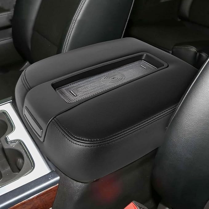 Center Console Armrest Wireless Charging Compatible with 2007 2008 2009 2010 2011 2012 2013 Chevy Silverado,Avalanche, Suburban,Tahoe/GMC Yukon, Sierra Center Console lid Wireless Charger