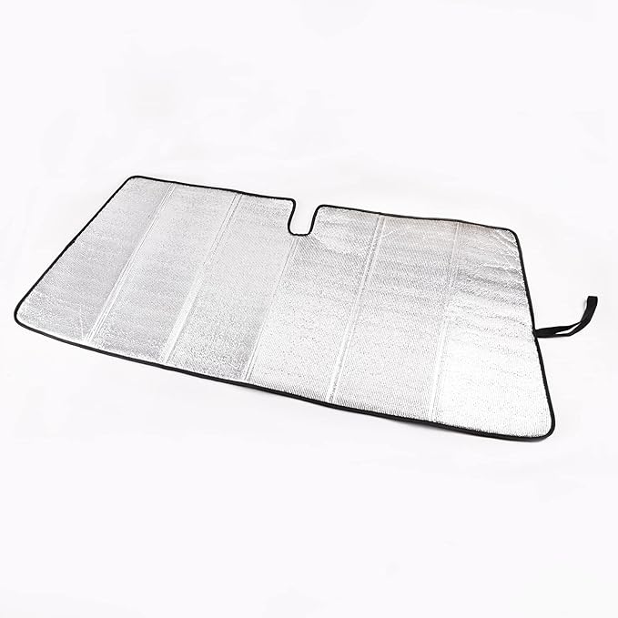 LLKUANG Car Windshield Sun Shade Compatible with Toyota Tacoma 2006-2024 Auto Windshield Sunshades Foldable Blocks UV Rays Sun Visor to Keep Your Vehicle Cool and Damage Free (Style A)