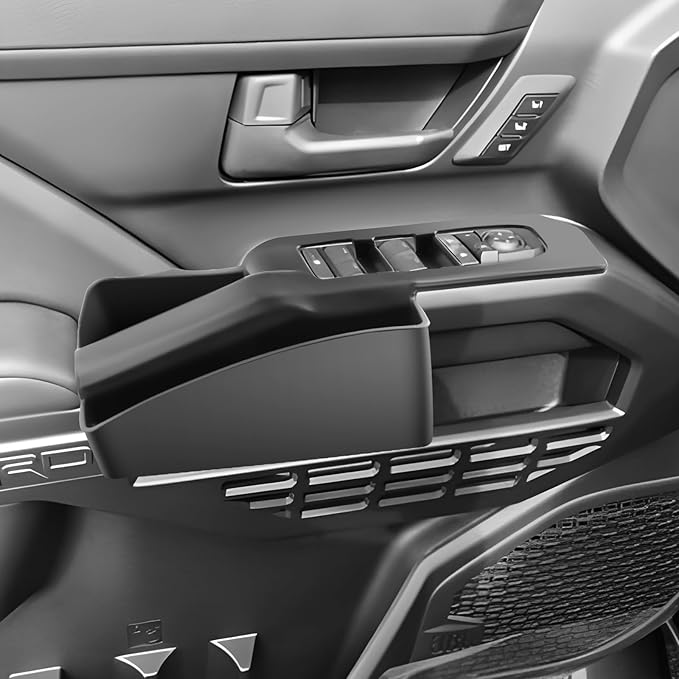 SKTU 2PCS 2025 2026 Toyota 4Runner Door Side Storage Box for 2025 2026 4Runner/2024 2025 2026 Toyota Tacoma Door Handle Organizer 2025 2026 4Runner Accessories Insert Glove Pallet-Durable
