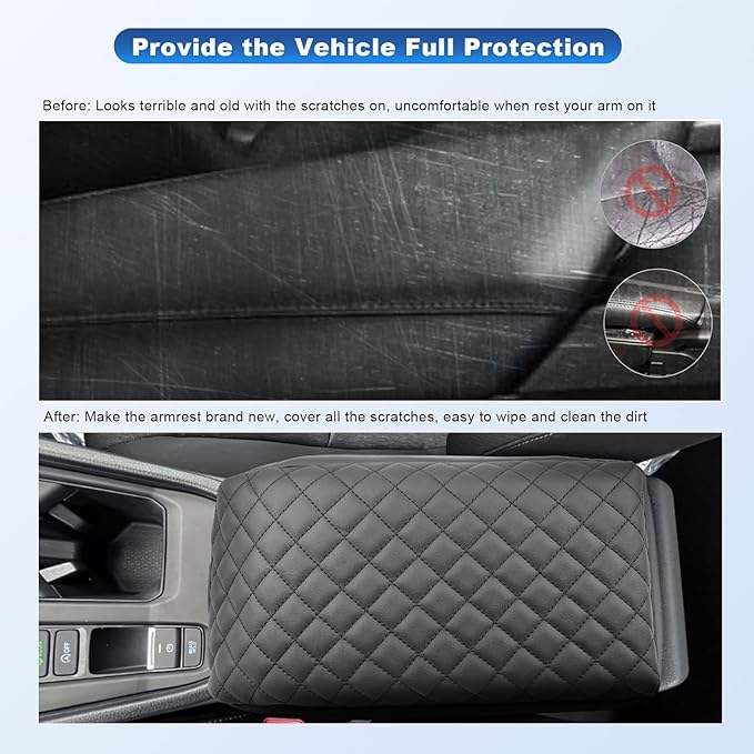 CDEFG 2023-2026 Accord Center Console Cover, for 2023 2024 2025 2026 Honda Accord 11th Gen Accessories Armrest Cover Center Console Pad Arm Rest Cushion Cover