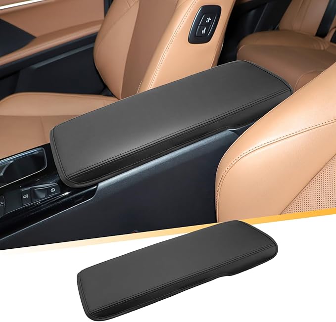 LFOTPP Armrest Cover for 2025-2026 Toyota Camry (LE/SE/XLE/XSE) Toyota Camry Accessories Center Console Cover Arm Rest Protector Middle Lid Pad Protector PU Leather, Anti-Scratch,Non-Slip