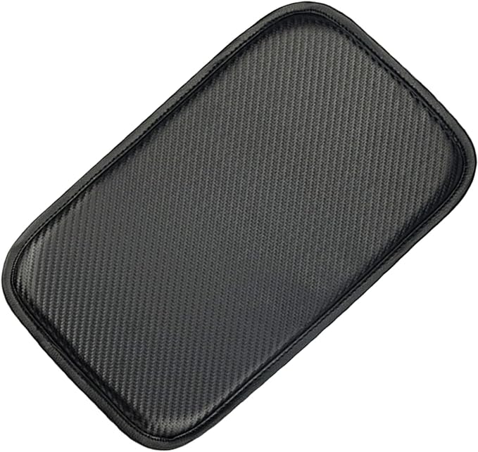 Forala Auto Center Console Pad PU Leather Car Armrest Seat Box Cover Protector Universal Fit