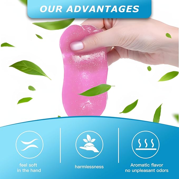 Car Cleaning Gel,Reusable Car Cleaning Putty for Interior Detailing, Car Cleaning Supplies, Auto Detailing Tools, Car Slime for Dust Removal, Car Accessories Interior, Car Cleaning Kit(Pink, 3.0 OZ)