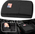 Center Console Cover for 2013-2023 Dodge Ram 1500 2500 3500 Middle Console Armrest Cover with Pocket, US Flag Comfortable Scratch-Resistant Velvet Covers, Vehicle Armrest Cushions