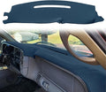 Yiz Dash Cover Mat Fit for 1997-2000 Chevy Chevrolet Silverado/GMC C1500 C2500 C3500 K1500 K2500 K3500, 1997-99 GMC Yukon/Chevy Tahoe Suburban,Dashboard Cover Pad Carpet Protector(97-98 Navy Blue)Y57