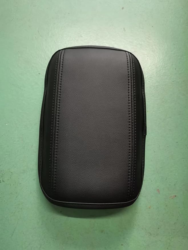 Armrest Cover for 2024-2026 Hyundai Kona SX2(SE/SEL/SEL Convenience/N LineS/N Line/Limited) Hyundai Kona SX2 Accessories Center Console Cover Protector Middle Lid Pad Protector PU Leather,Non-Slip