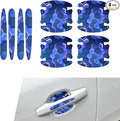 8 PCS Car Door Handle Scratch Protectors, Scratch-Proof Door Cup Protectors, Automotive Door Handle Paint Protective Film, Universal for Most Cars (Style 4)