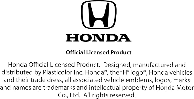 Plasticolor 006732I01 Elite Series Speed Grip 'Honda' Steering Wheel Cover , black