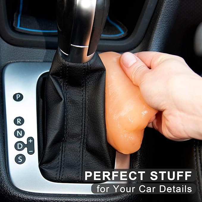 TICARVE 2Pack Car Cleaning Gel Car Putty Car Cleaning Putty Auto Tools for Car Interior Cleaner Cleaning Kits Automotive Car Cleaner Blue Orange (320g/11.2oz)