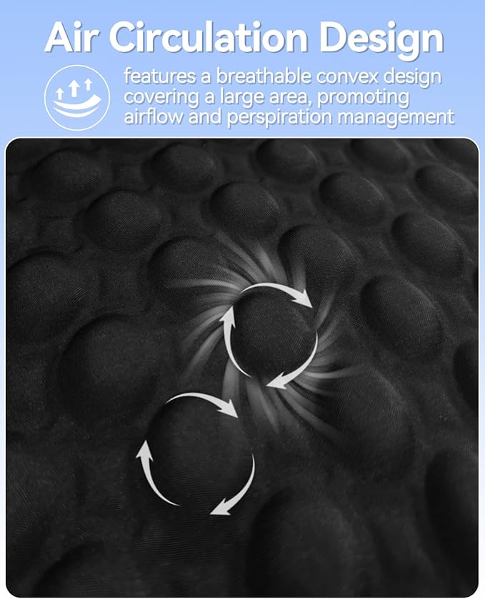Car Seat Cushion for Long Driving, Breathable Soft Car Cushion, Cooling Gel Seat Cushion Keep You Comfortable for Long Car Rides