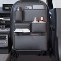 Car Seat Back Storage Bag for Ram ProMaster 2015-2025 2026 Back Seat Organizer With Cup Holder Tissue Box Kick Mat Protector Interior Accessories