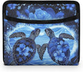 Renewold Boho Sea Turtle Hibiscus Car Seat Side Pocket Organizer Cell Phone Holder Storage Bag Pouch for Wallet Keys Document Auto Console Door Rear Seat Storage Box Automotive Interior Accessories
