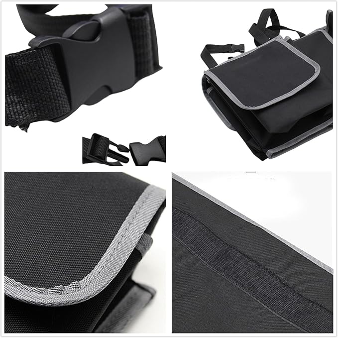 Car Trunk Organizer, Backseat Hanging Organizer with 4 Pockets Waterproof Trunk Organizer and Storage for SUV, Truck, Van, Cargo.