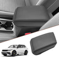SKTU 2024 Tiguan/ 2024 2025 2026 Taos Center Console Cover for 2018-2024 Volkswagen Tiguan/ 2022-2026 Volkswagen Taos Armrest Cover 2024 2025 2026 VW Taos Accessories Center Console Cushion