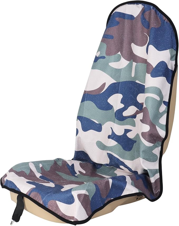 nbnhxnff Car Seat Cover (Camouflage, 1pcs Front Seat)