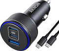 USB-C Car Charger for iPhone 17, 167.5W Max 3-Port Type-C Fast Charging Cigarette Lighter,Charger Adapter for iPhone 17/16/15/14/13,Samsung S24/S23/S22,Pixel,iPad Air,AirPods,Android