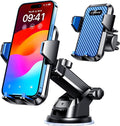 VANMASS【85+LBS Strongest Suction & Military-Grade Ultimate Car Phone Mount【Patent & Safety Certs】 Cell Phone Holder Truck for Dashboard Windshield Vent for iPhone 17 Pro Max 16 15 Desk Mounts, Blue