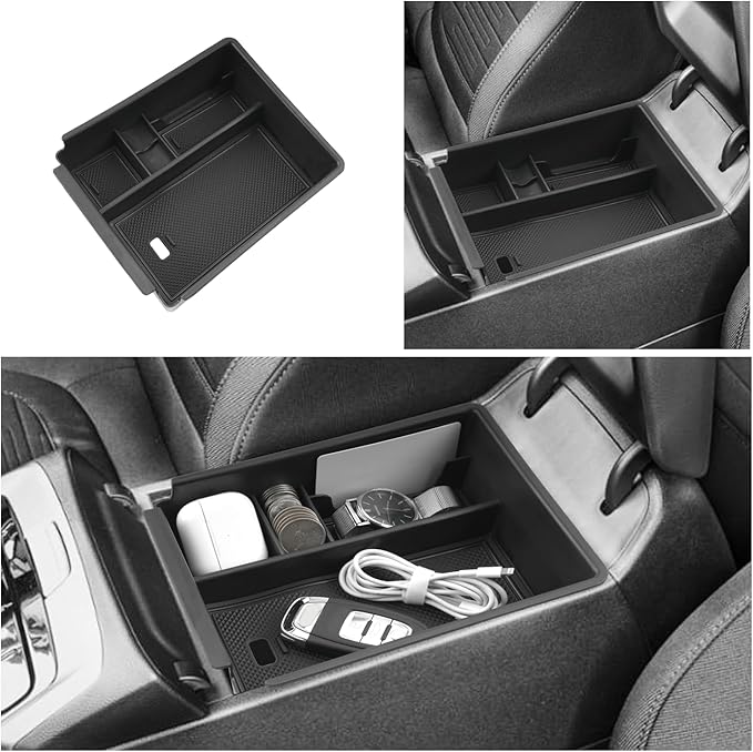 2025 2026 Tucson Center Console Organizer for 2026 Hyundai Tucson Accessories Armrest Console Organizer Compatible with 2022-2024 2025 2026 Hyundai Tucson SEL/SE/XRT(Not for Limited&N-Line&PHEV)