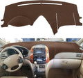 Dash Cover Mat Custom Fit for Toyota Sienna 2004-2010, Dashboard Cover Pad Carpet Protector (Dark Brown) F99