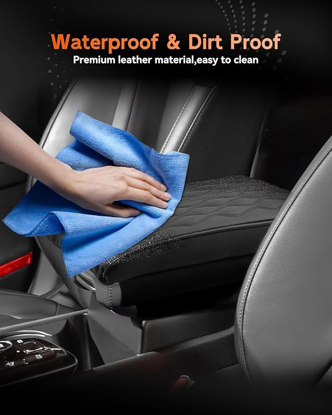 CDEFG for 2025 2026 Kia Sportage Center Console Cover Armrest Box Cover for Sportage (LX, EX, X-Line, SX, SX Prestige, X-Pro, X-Pro Prestige) Accessories Arm Rest Protector