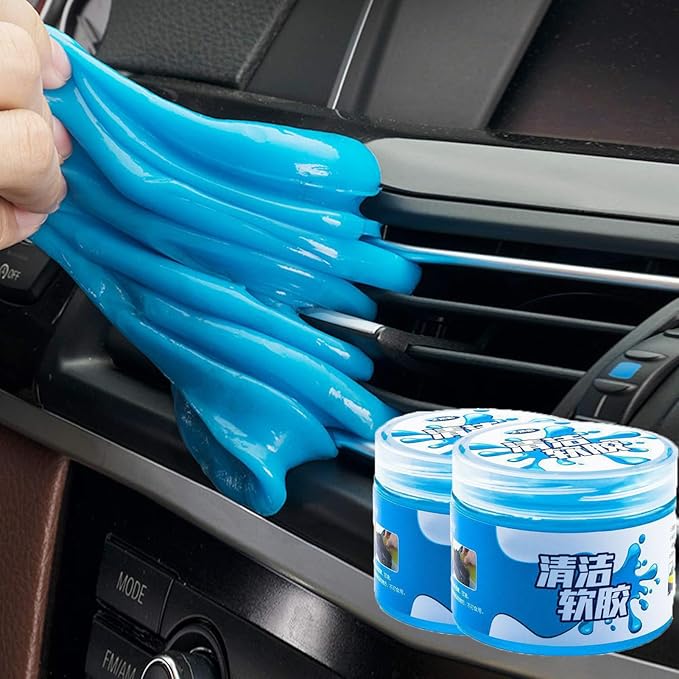 Car Cleaning Gel/Car Clean Putty for Universal Car Interior Cleaner Car Accessories Keyboard Cleaner Blue Dust Crumb Remover