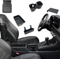 5PCS Center Console Organizer Tray for 2026 2025 2024 2023 Honda CRV Accessories, Armrest Storage Box and Drawer, Armrest Hidden Storage Box, Dashboard Organizer Tray and Cup Holder for Honda CRV