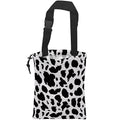 Car Trash Bag Cow Texture Car Garbage Bag Hanging Car Trash Can for Back Seat with Drawstring, Waterproof Garbage Bags for Accessories Vehicle Travelling Camping Outdoor