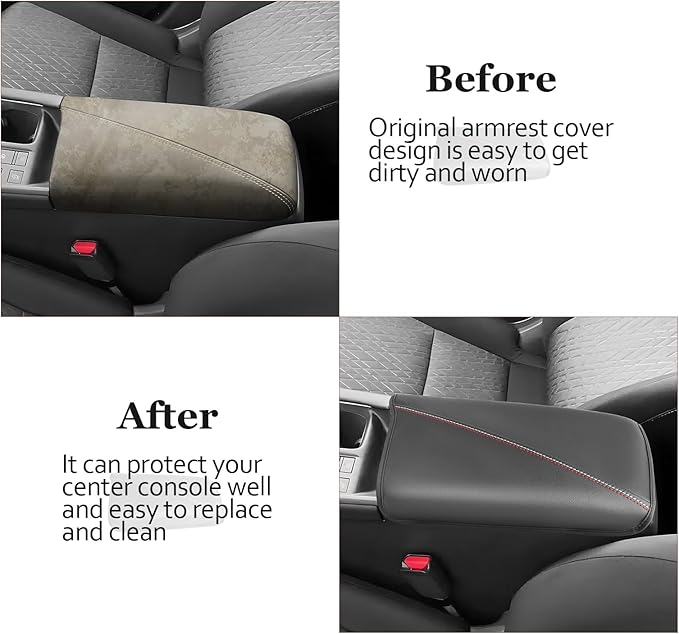 SKTU for 2026 Nissan Sentra Armrest Cover for 2026+ Nissan Sentra (S/SV/SR/SL) Center Console Cover Nissan Sentra 2026 Accessories Console Cushion Pad 2026 Sentra Seat Box Pad Soft