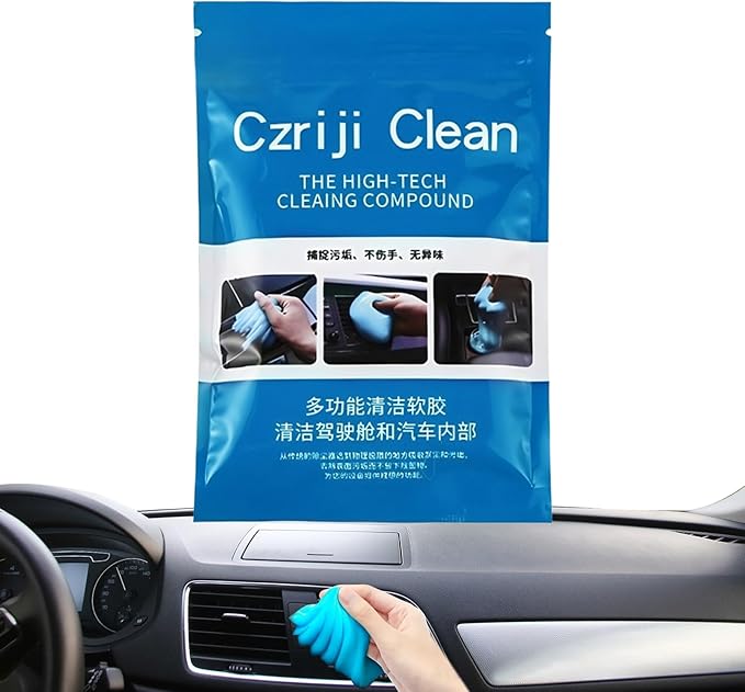 Car Interior Plus Cleaners - Detail Kit For Car Cleaning Gel | Cleaning Gel | Reusable Deformable Jelly Filler For Vehicle Dashboard Air Vents
