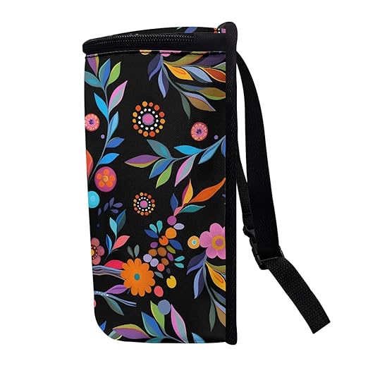 Unique Car Accessories Bohemian Style Owl Garbage Bin,Zippered Hanging Design