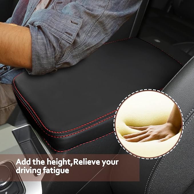 SKTU 2021-2026 Chevy Blazer Center Console Cover 2024 2025 2026 Chevy Blazer Armrest Cover 2024 2025 2026 Chevy Blazer Accessories Seat Box Cover Protector 2024 2025 2026 Blazer Center Console Cushion
