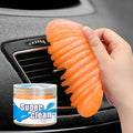TeSabMi Car Cleaning Gel Car Cleaning Putty Car Putty Car Interior Cleaner Car Slime Car Detailing Kit Car Accessories Gifts for Men Women Stocking Stuffers Orange