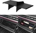 LUCKEASY Glove Box Divider for Hyundai Santa Fe 2026 2025 2024 Organizer Divider for Santa Fe Accessories ABS All-Weather Waterproof Black