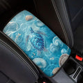 Blue Turtle Arm Rest Cover Car Easy to Install Car Console Covers Vehicle Armrest Cover Vehicle Accessories 12.3 x 7.5 Inch Fit for Most Cars, Vehicles, SUVs