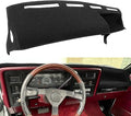Dash Cover Mat Custom Fit for Dodge Dakota, Dashboard Cover Pad Carpet Protector F135 (Black)