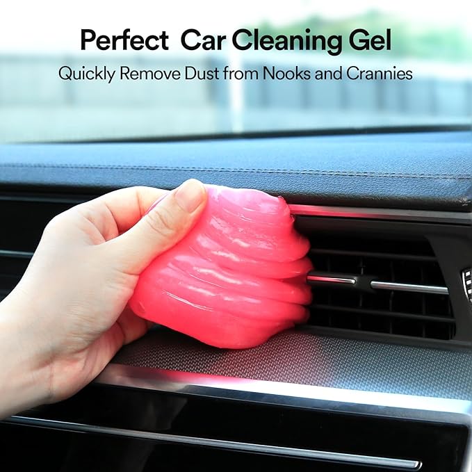 PULIDIKI Car Cleaning Gel for Car Detailing Kit Car Cleaning Putty Gel Reusable Car Cleaning Kit Car Slime for Cleaning Car Interior Cleaner Car Cleaning Supplies Car Accessories