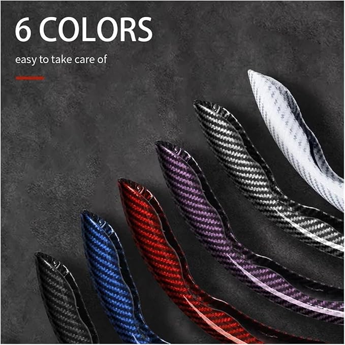 1/2PCS Laser Perforated Steering Wheel Cover, Microfiber Leather and Silicone Non-Slip Grip(1pcs Green)