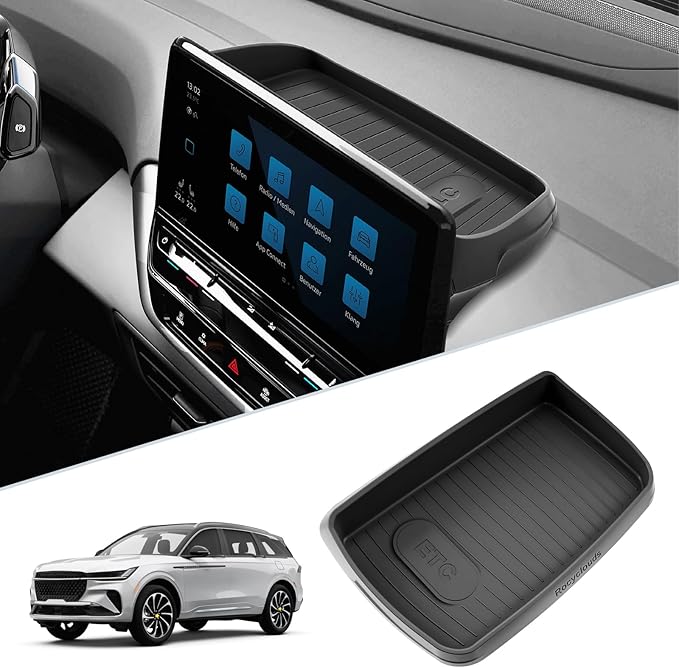 SKTU for 2020-2026 VW ID.4 Dashboard Storage Box for 2020-2026 Volkswagen ID.4/2020-2024 Audi A4/2021-2024 Audi Q5 Dashboard Organizer 2024 2025 2026 ID.4 Accessories 2024 Q5 Accessories-Durable