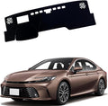 Dashboard Mat Cover for Toyota Camry 2025 with HUD Nonslip Center Console Sunshield Glare UV Rays Protector Accessories
