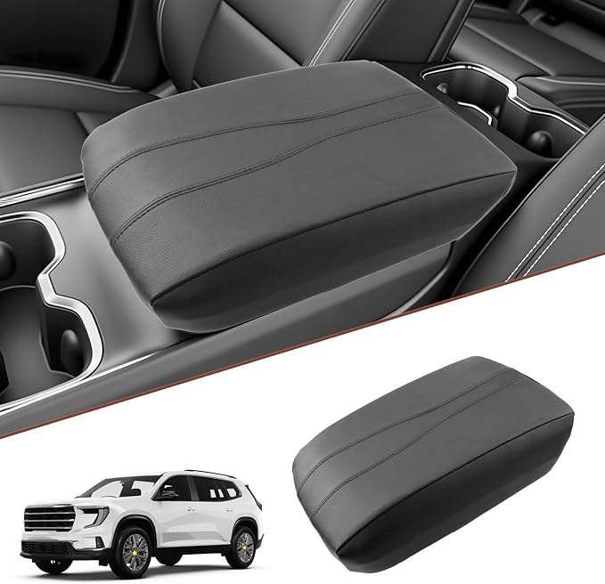 SKTU for 2025 2026 Buick Enclave Center Console Cover for 2024 2025 2026 GMC Acadia/ 2025 2026 Buick Enclave Armrest Cover GMC Acadia 2025 2026 Accessories Enclave Accessories Center Console Cushion