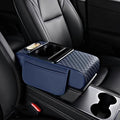 Car Center Console Cushion Pad for Nissan Murano II (Z51) 2008 2009 2010 2011 2012 2013 2014, Anti-Scratch Armrest Middle Console Cover with Cup Holde 2 Storage Bags Accessories,G